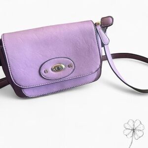 Elegant Purple Women's Crossbody Bag